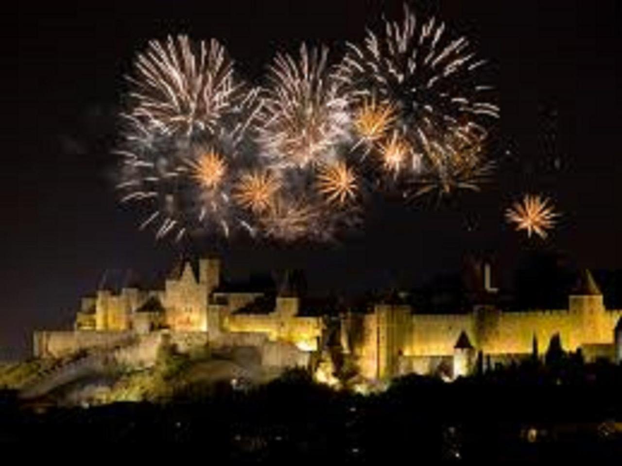 Au Pied De La Cite Lejlighed Carcassonne Eksteriør billede
